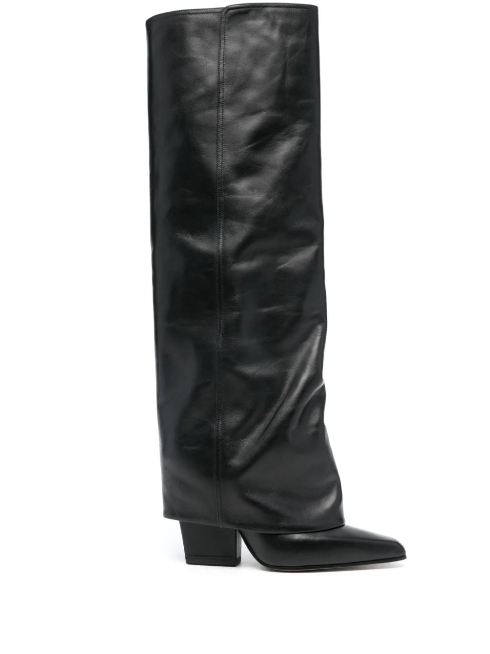 90mm leather boots