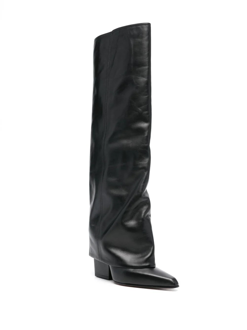 90mm leather boots