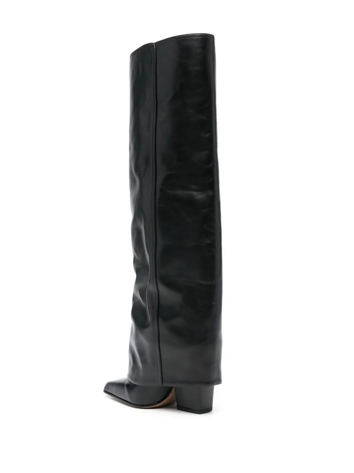 90mm leather boots