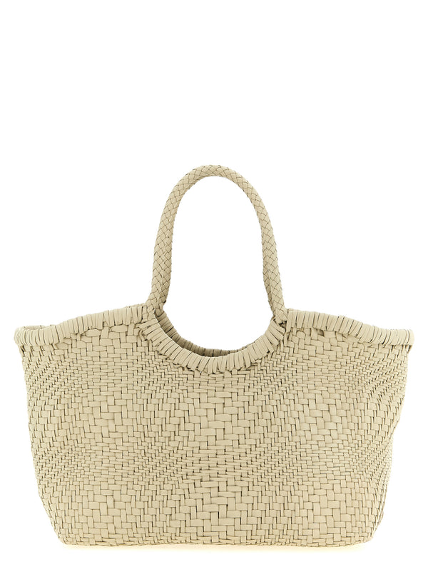 Nantucket Optical Shoulder Bags White