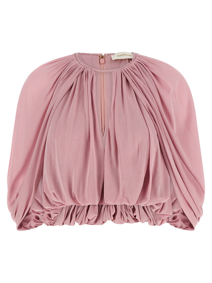 Zimmermann Alchemy Shirt and Blouse - Pink | f796597fb39c2199082437ba35933c69d95f88d6
