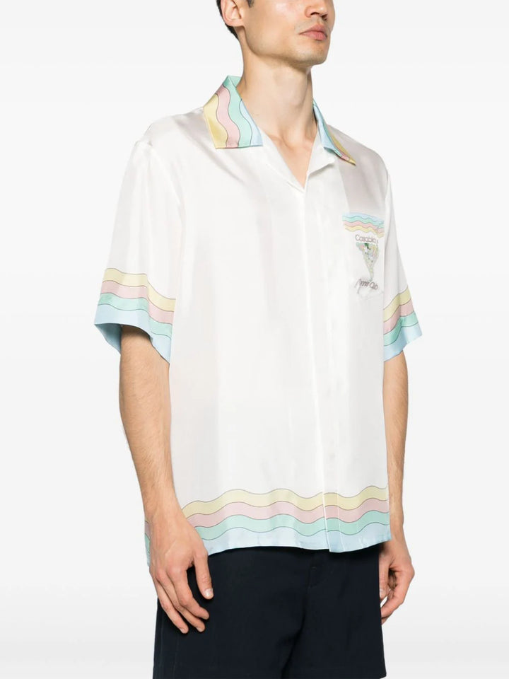 Cuban collar shirt