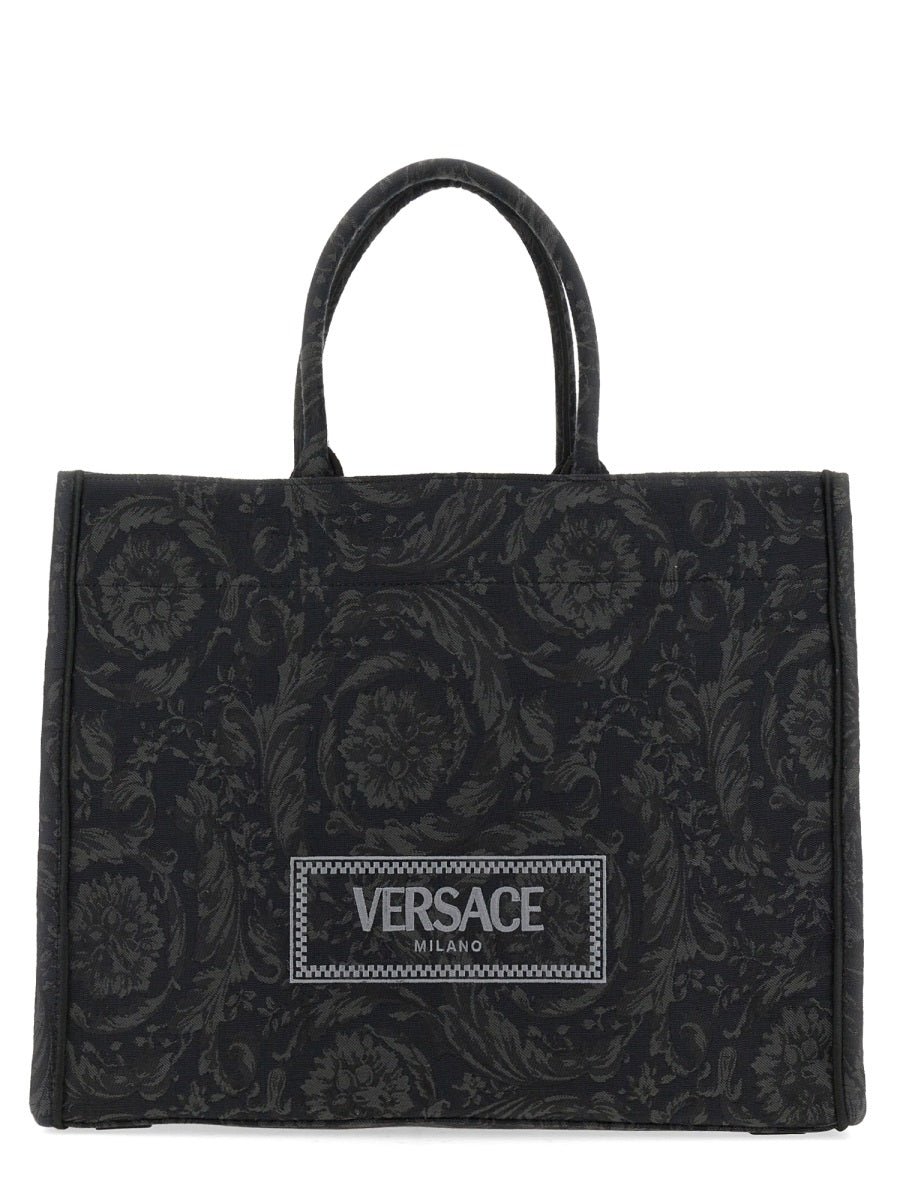 Versace Hand Bags - Black | Wanan Luxury