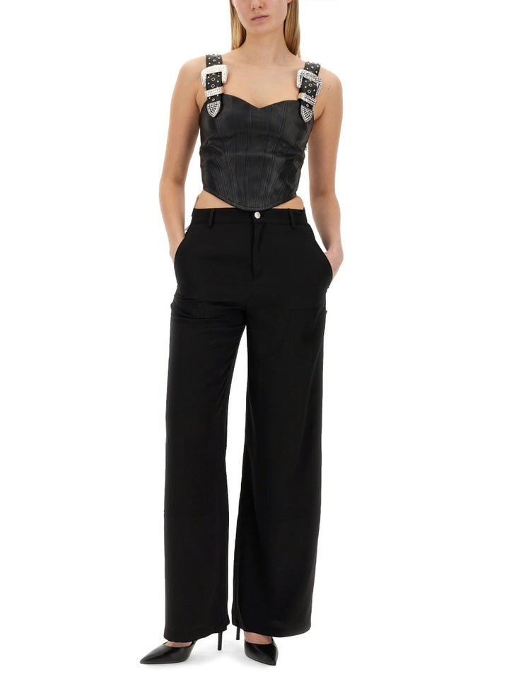 Moschino Jeans Pants - Black | Wanan Luxury