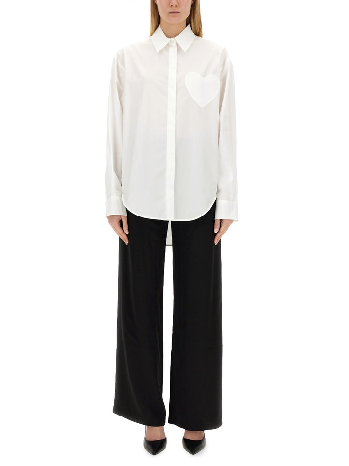 Moschino Jeans Shirts - White | Wanan Luxury