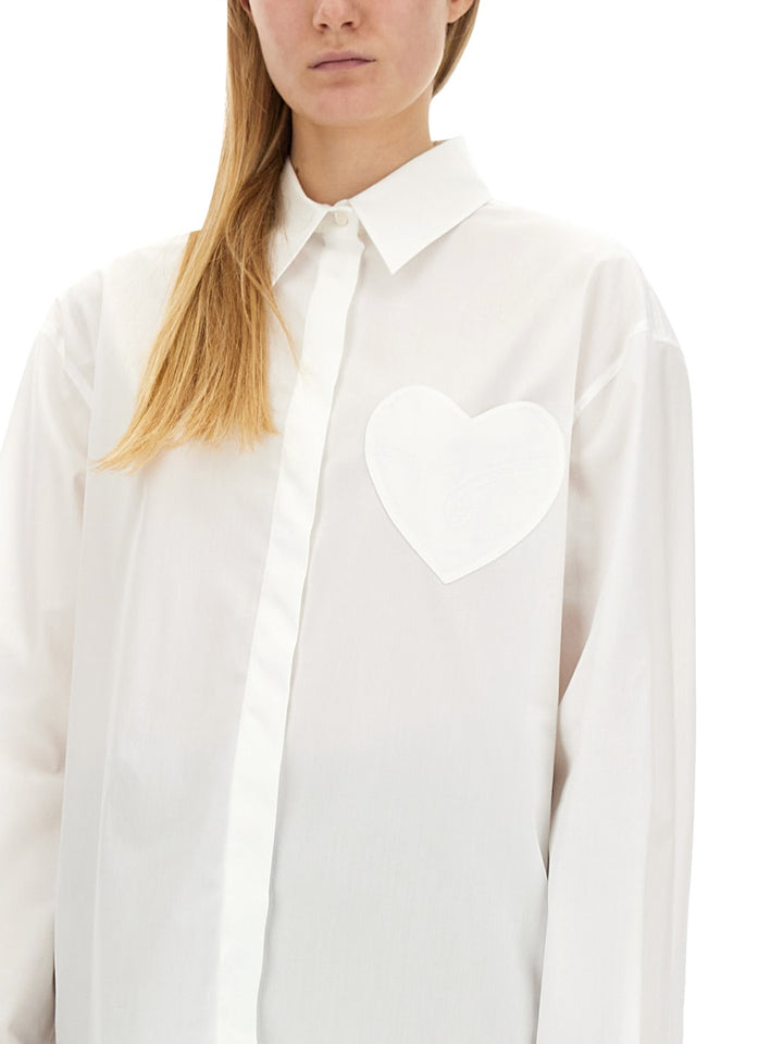 Moschino Jeans Shirts - White | Wanan Luxury
