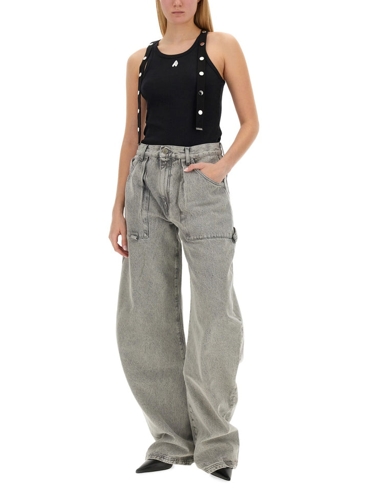 The Attico Tops - Black | Wanan Luxury