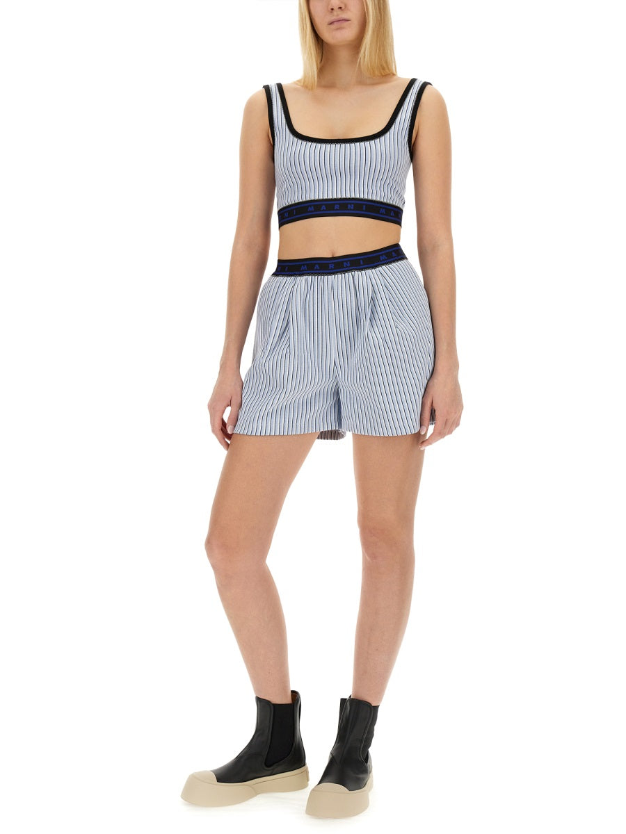 Marni Shorts - Light Blue | Wanan Luxury