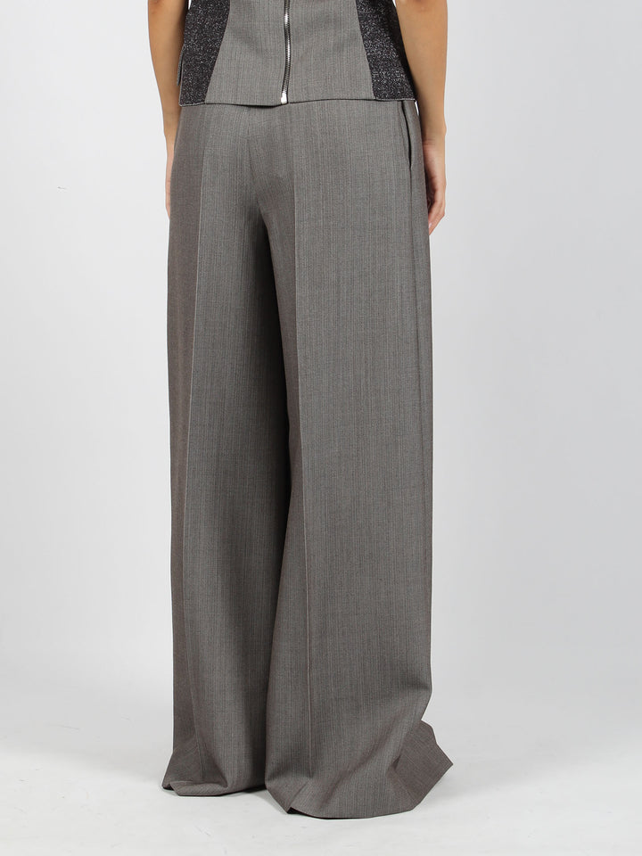 Wide leg trousers