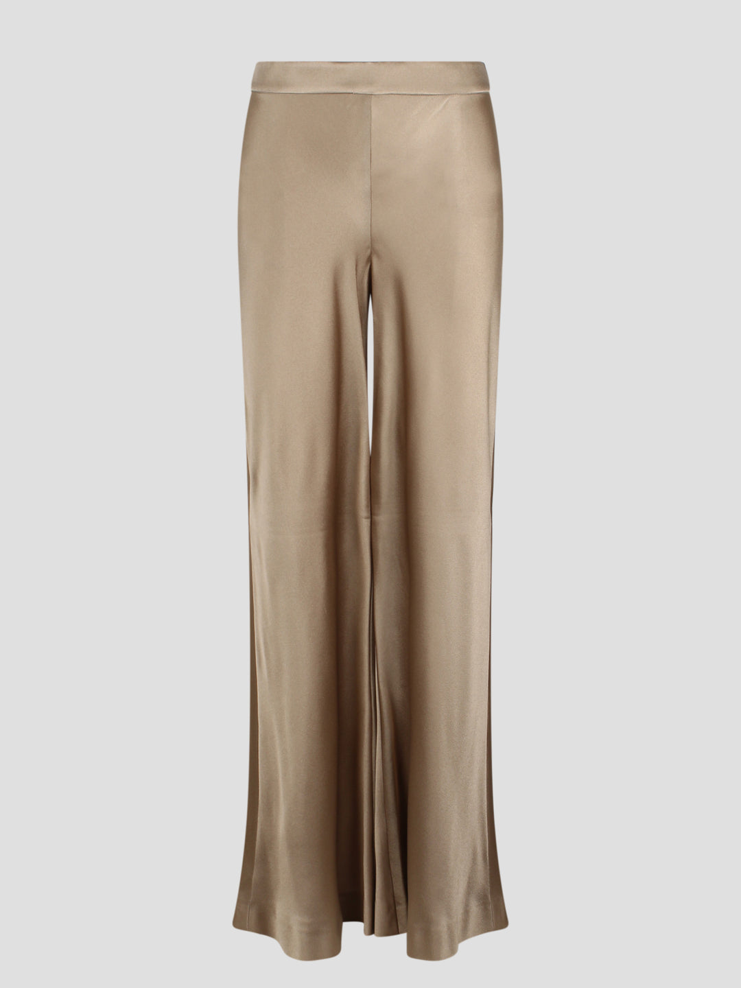 Satin trousers