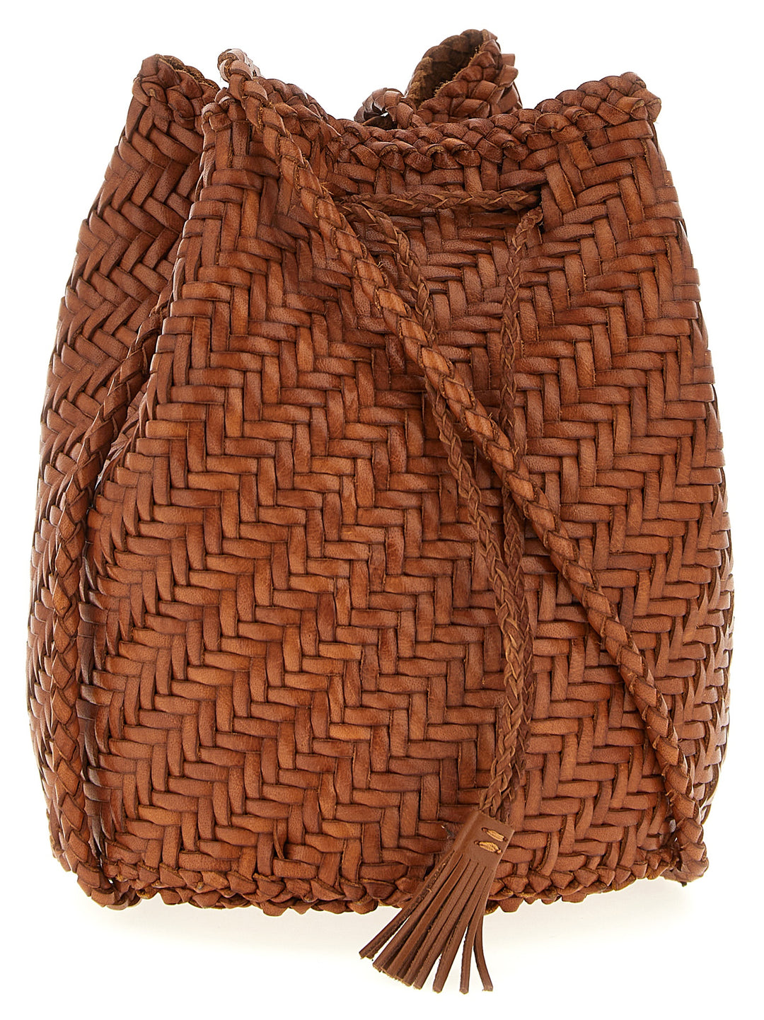 Dragon Diffusion Pompom Double Jump Crossbody Bags - Brown | fd44168f95674808b8c0a2c83a3ca83e696598c8