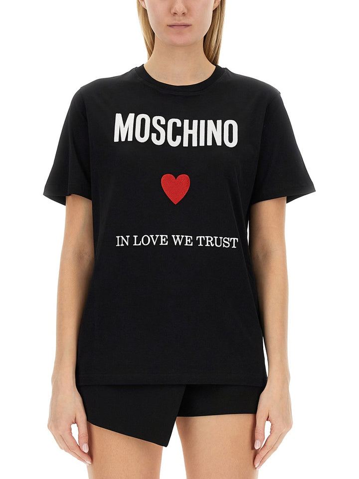 Moschino T shirts - Black | Wanan Luxury