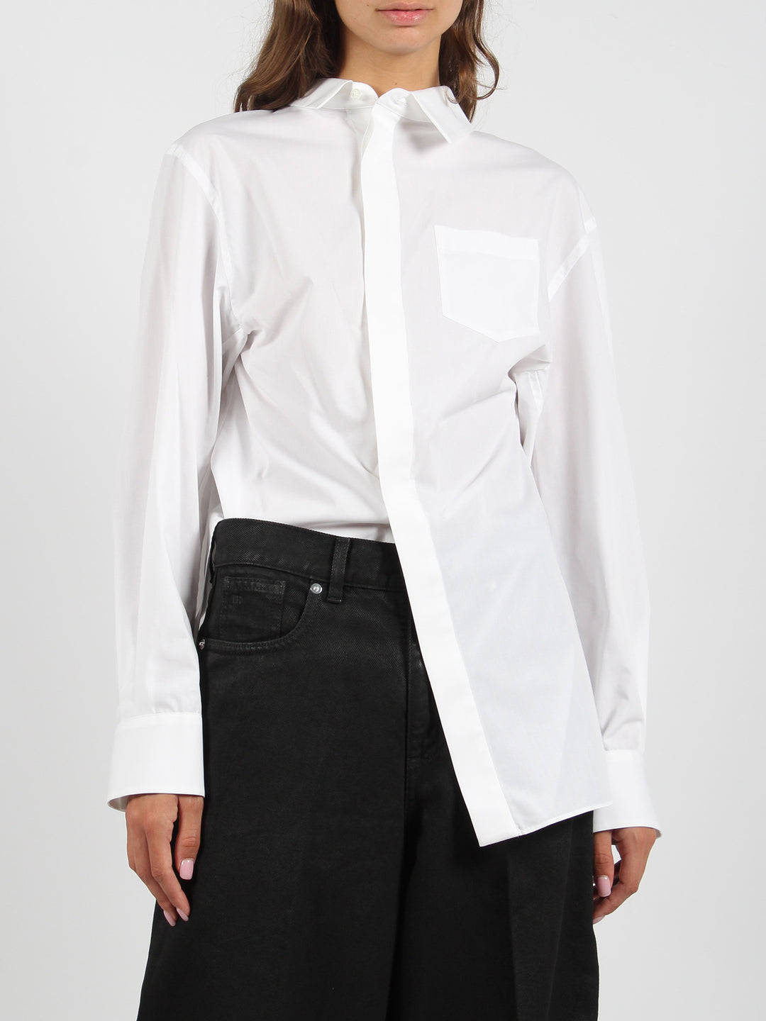 Asymmetric shirt