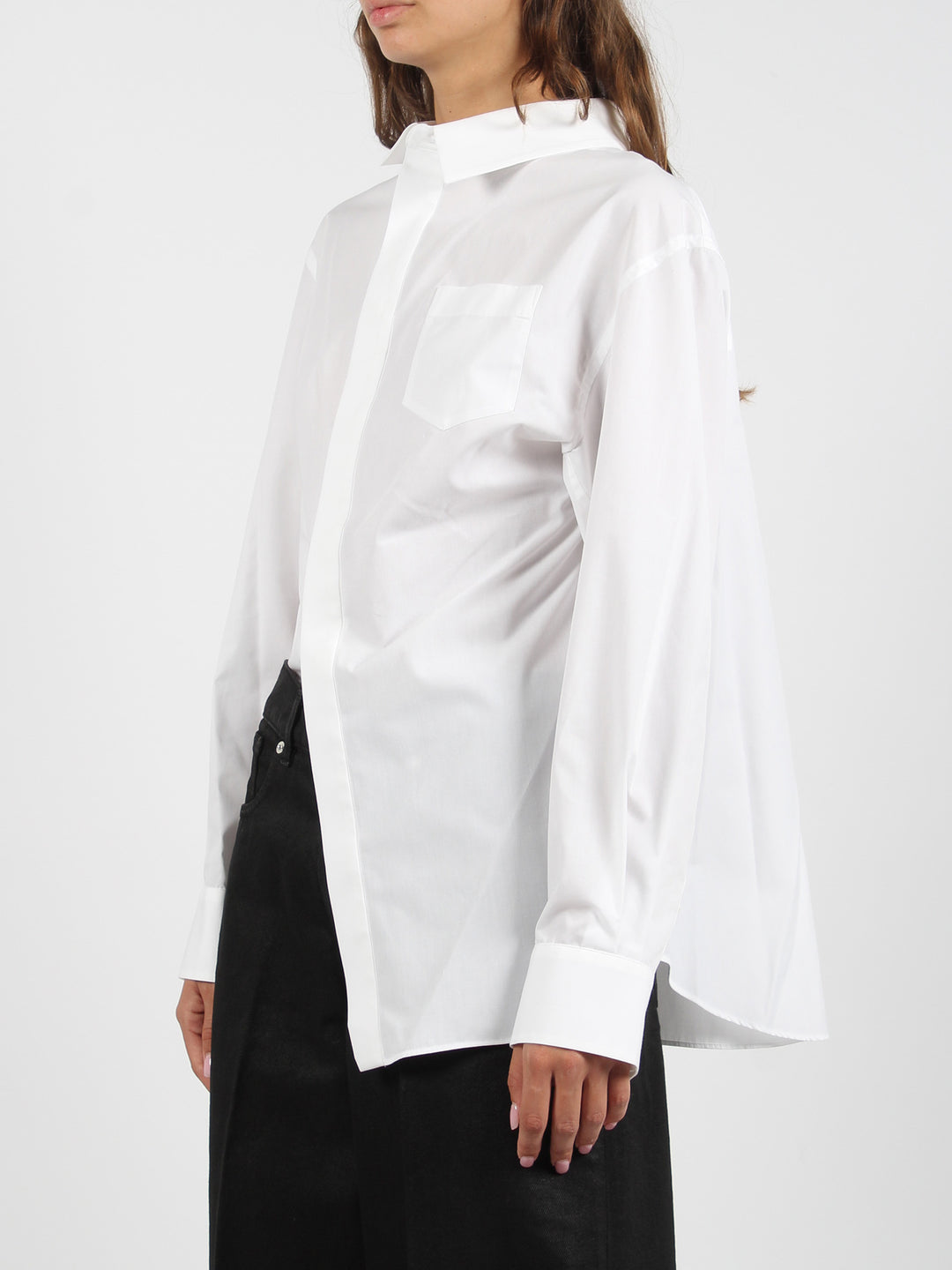 Asymmetric shirt