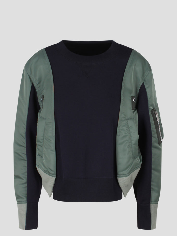 Bomber sweatshirt