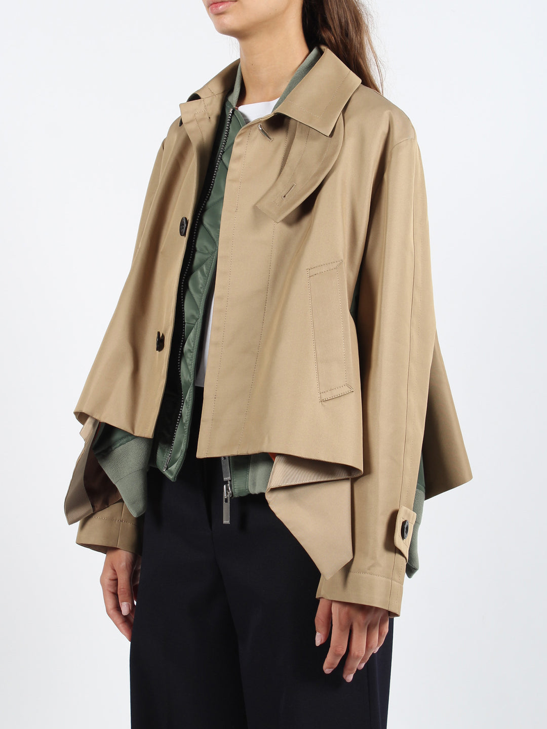 Trench blouson