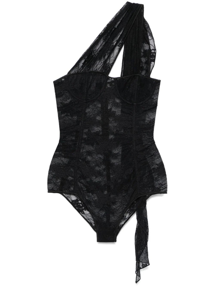 Lace volant body