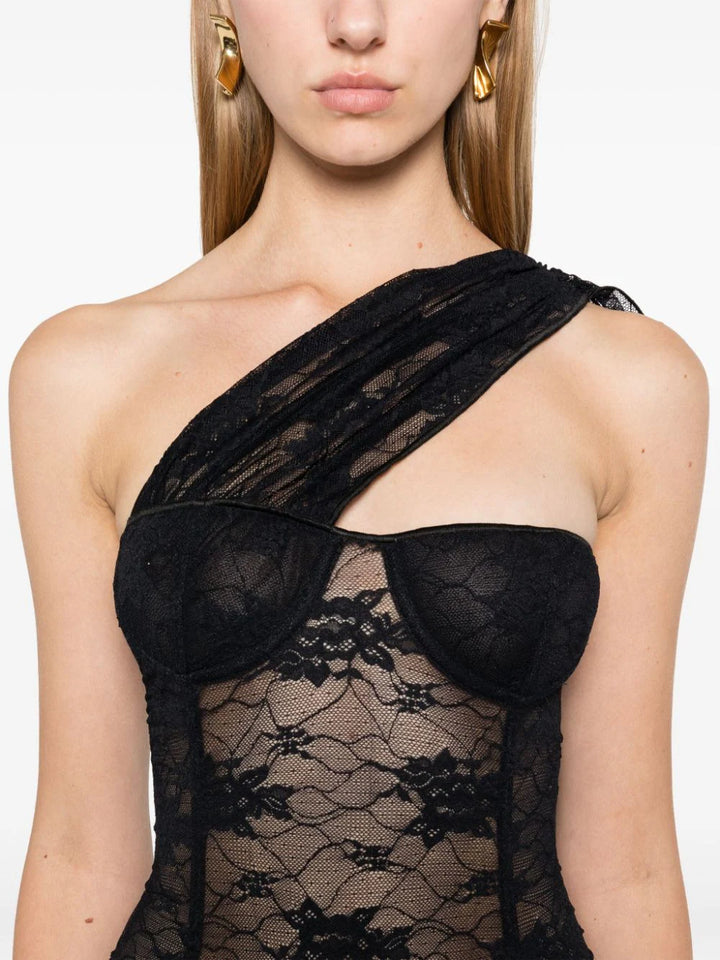 Lace volant body