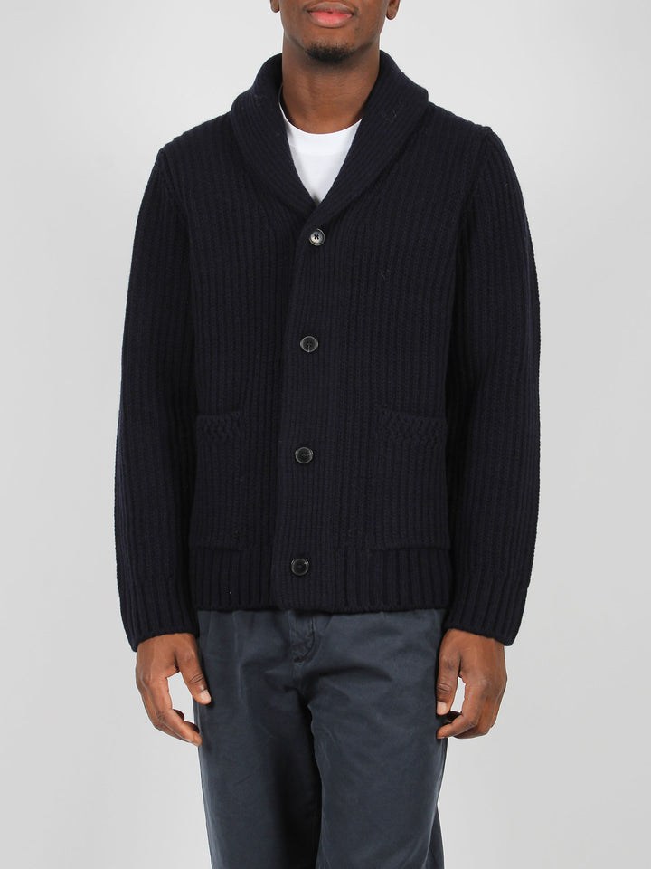 Ribbed cardigan