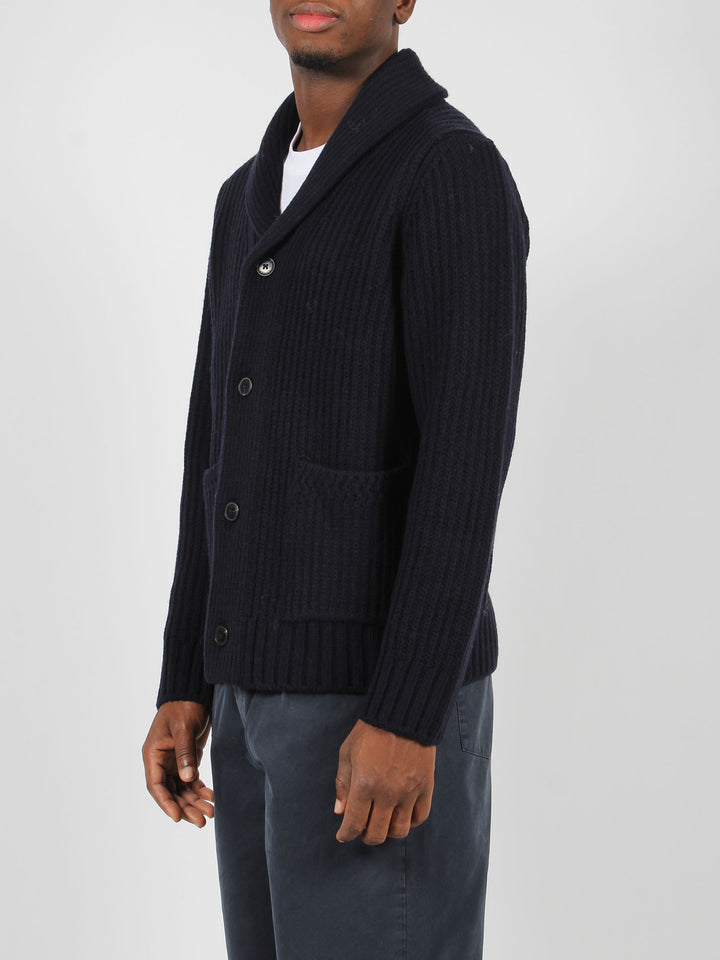 Ribbed cardigan