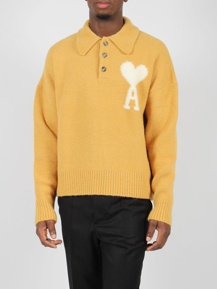 Off-white ami de coeur polo sweater