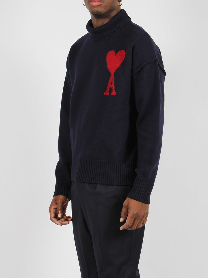 Red ami de coeur sweater