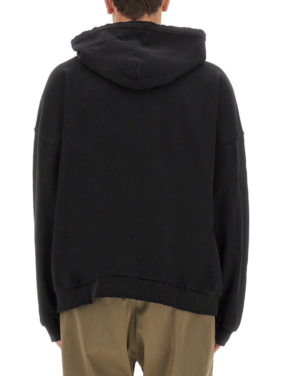 Palm Angels Sweatshirts - Black | Wanan Luxury