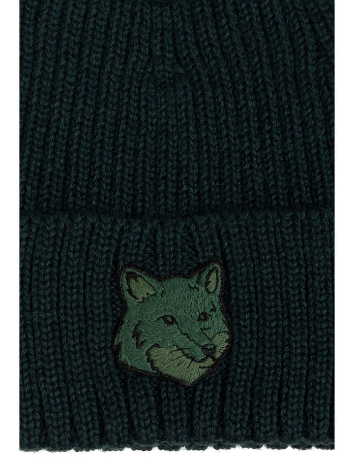 Bold Fox Head Beanie