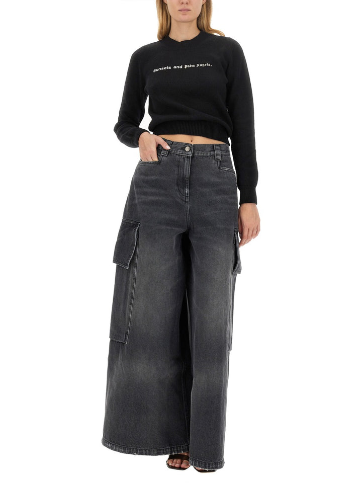 Palm Angels Sweaters - Black | Wanan Luxury