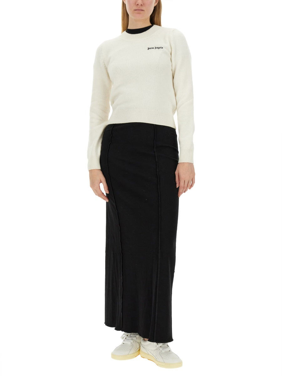 Palm Angels Sweaters - White | Wanan Luxury
