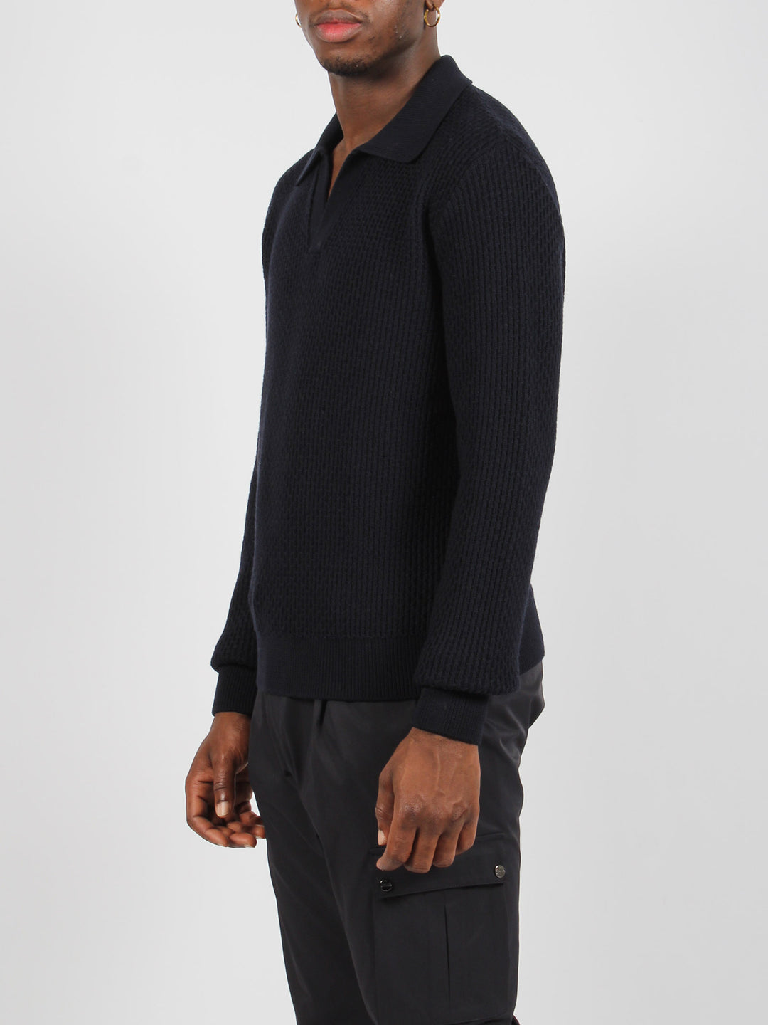 Endless operated wool resort polo