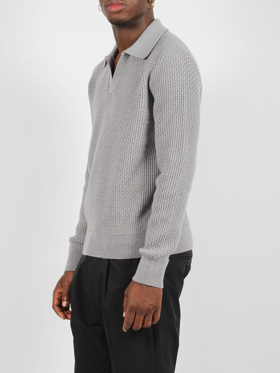 Endless operated wool resort polo