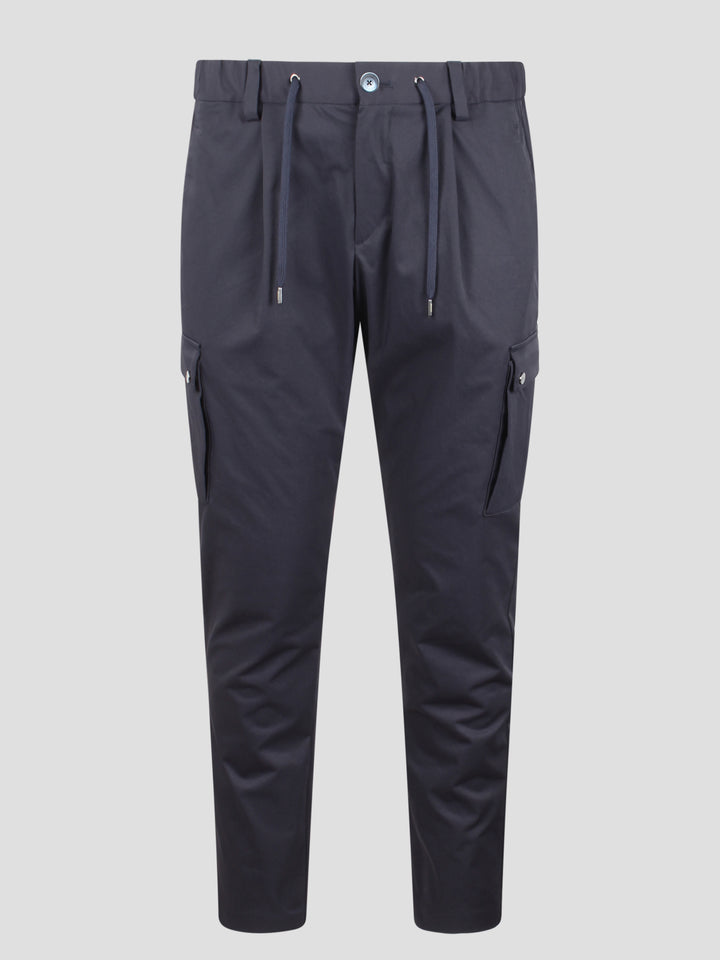 Cotton feel resort trousers