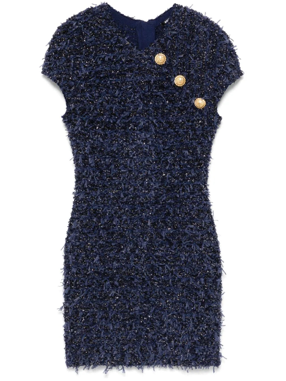 Short bouclé dress