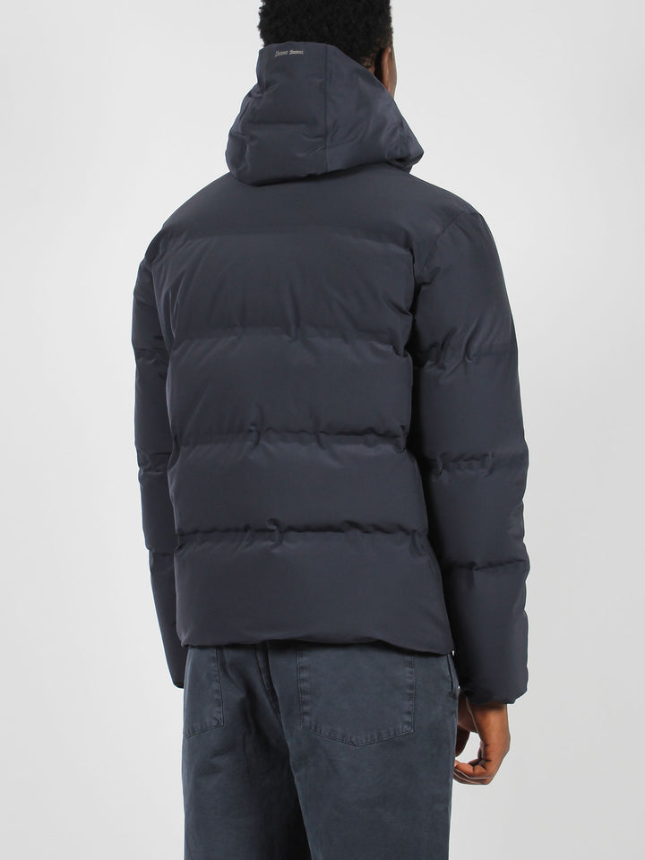 Hooded padded jacket