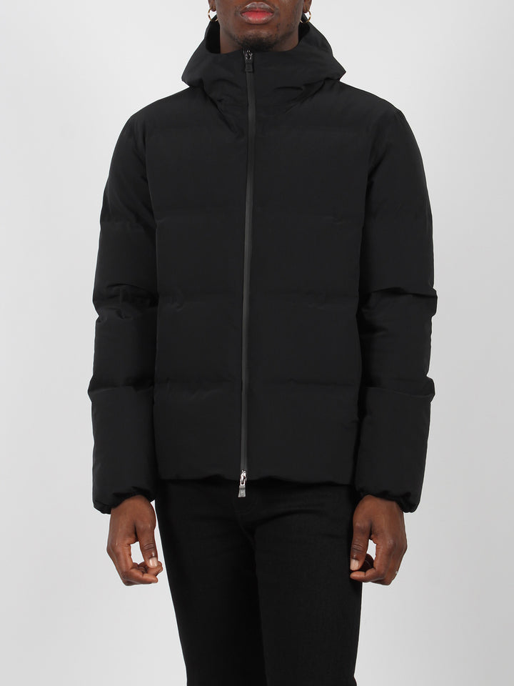 Hooded padded jacket