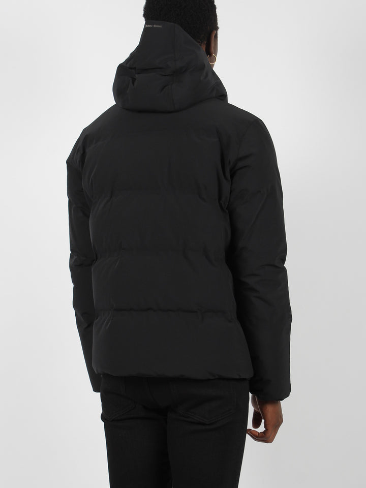 Hooded padded jacket