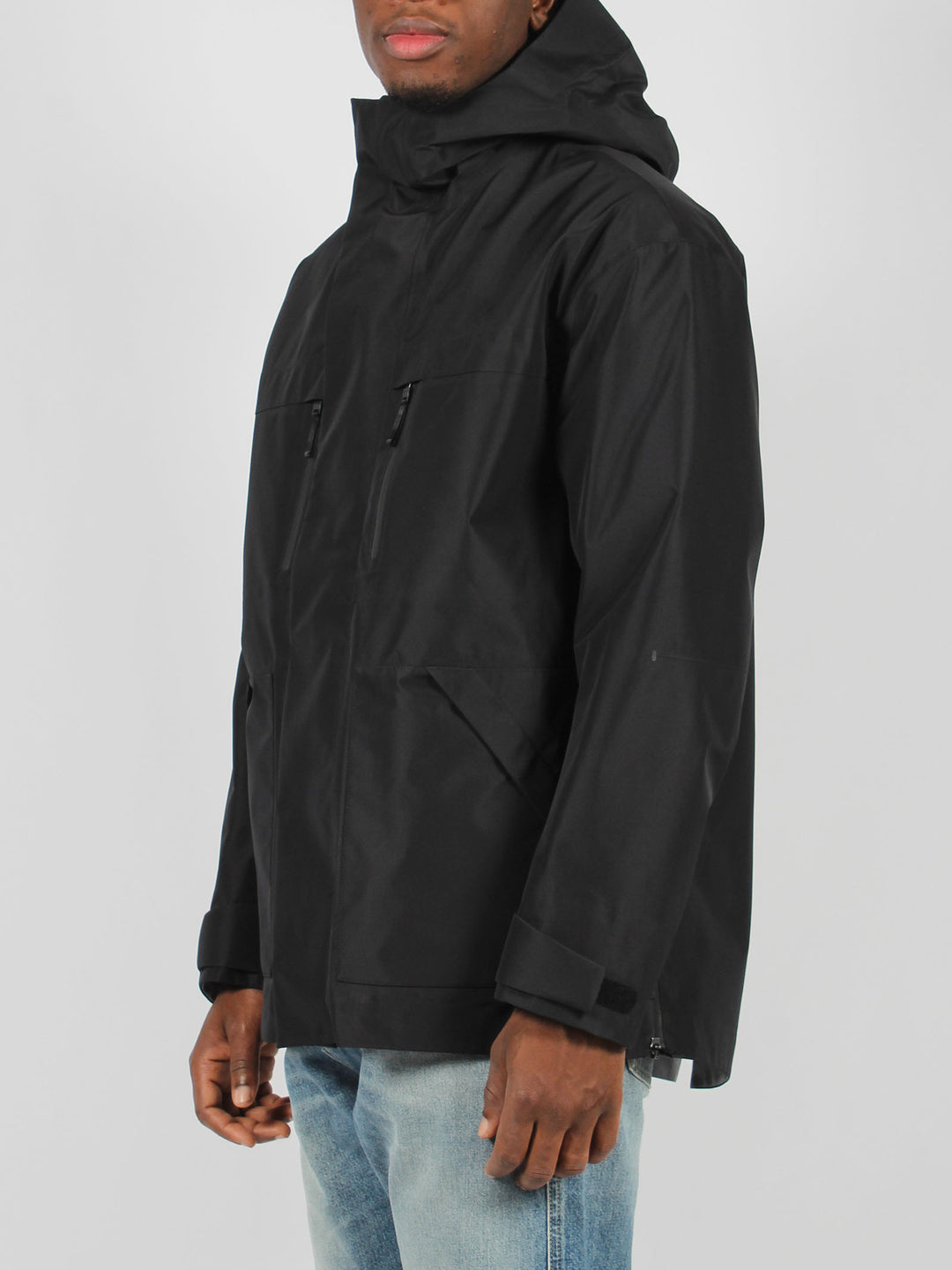 Hooded padded jacket