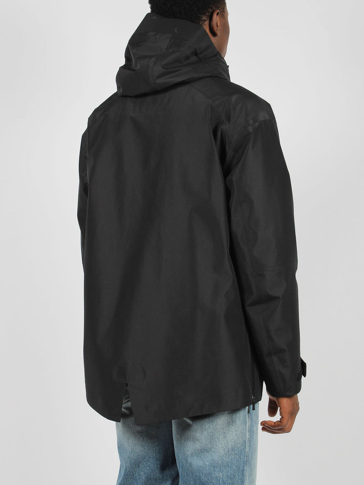 Hooded padded jacket