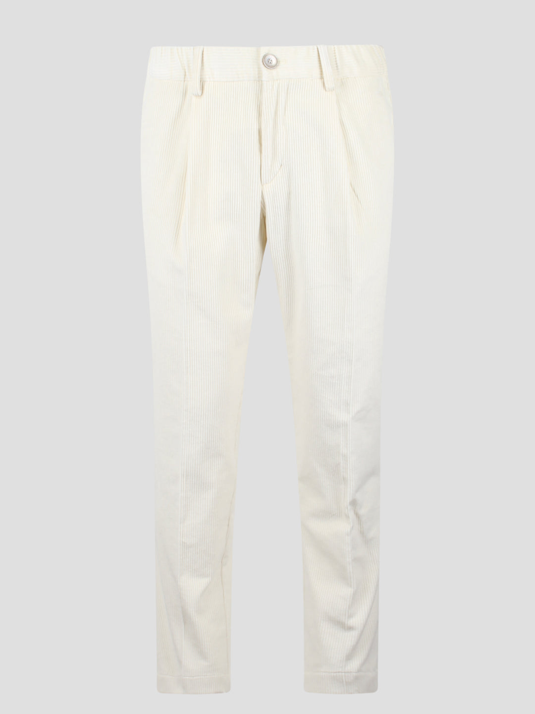 Corduroy chino trousers