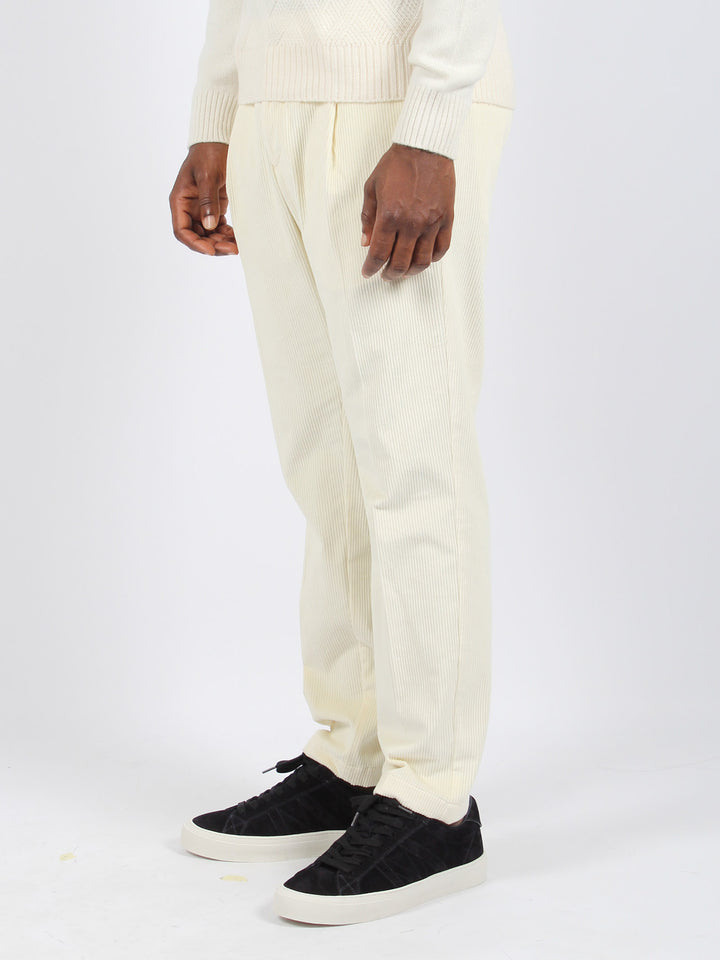 Corduroy chino trousers