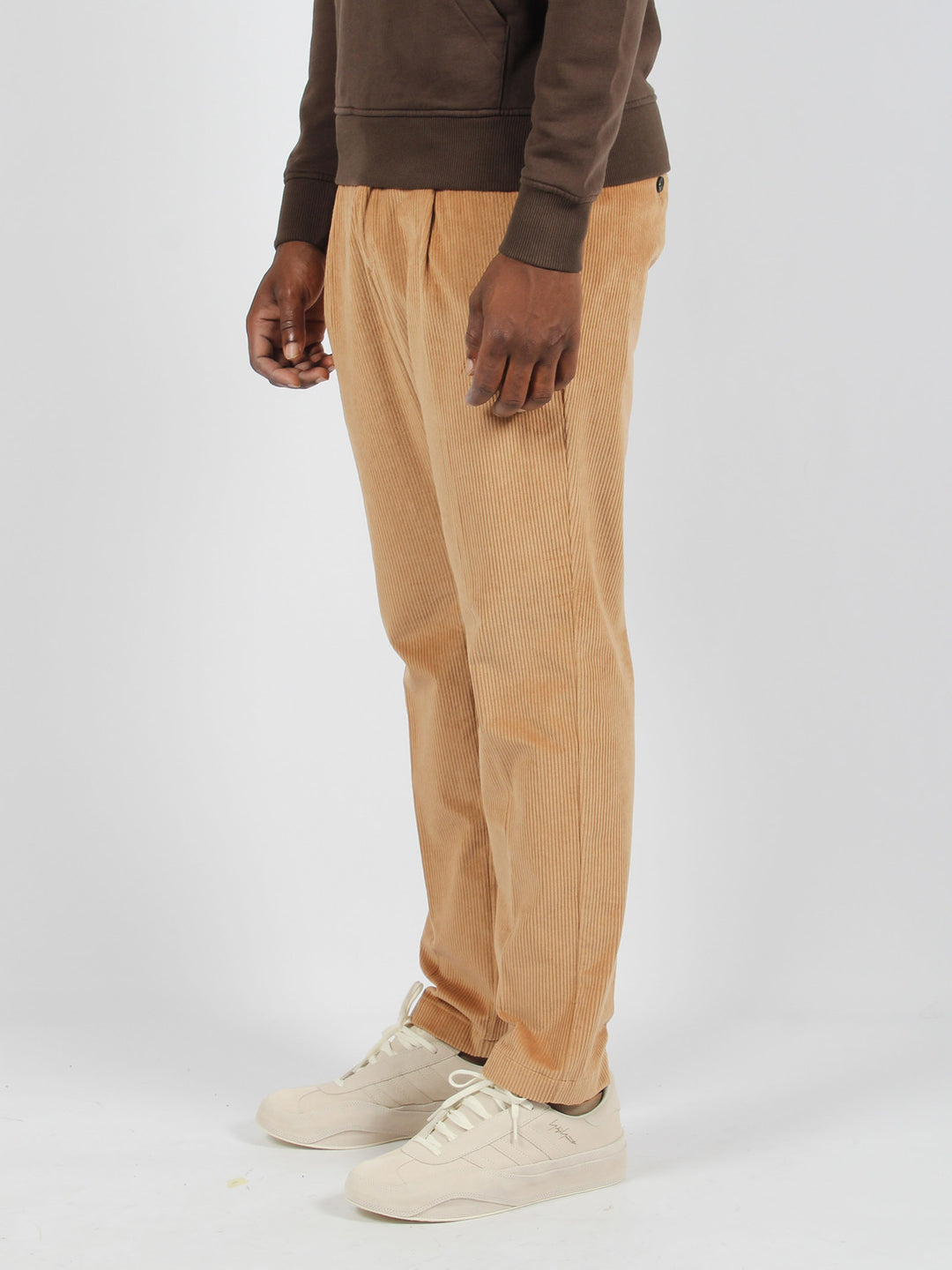 Corduroy chino trousers