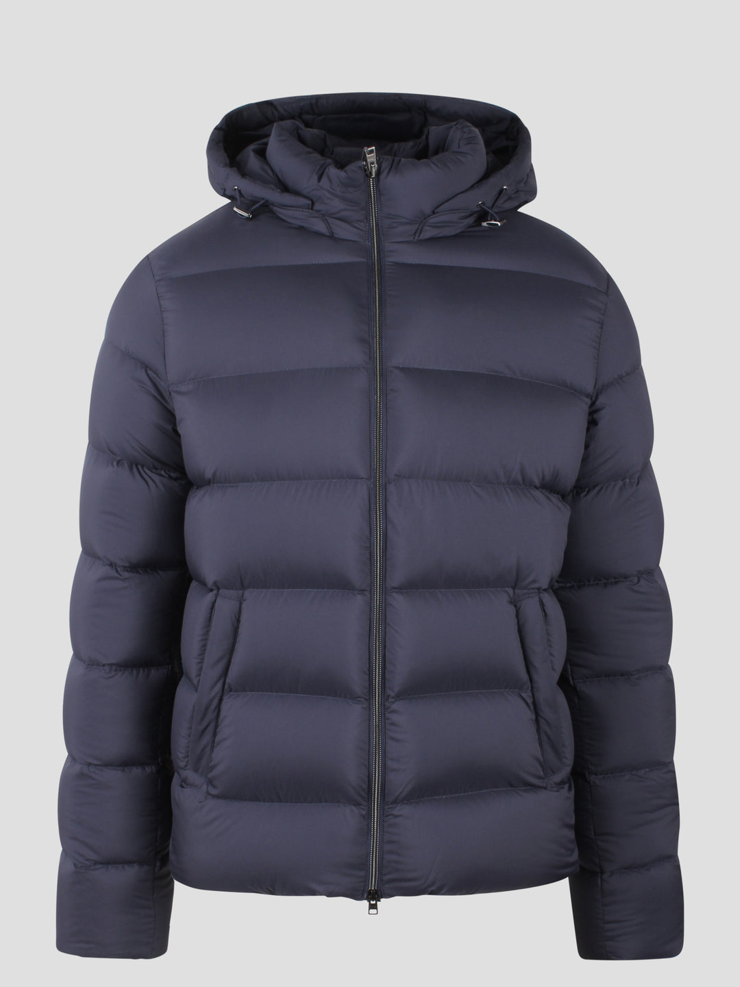 Hooded padded jacket