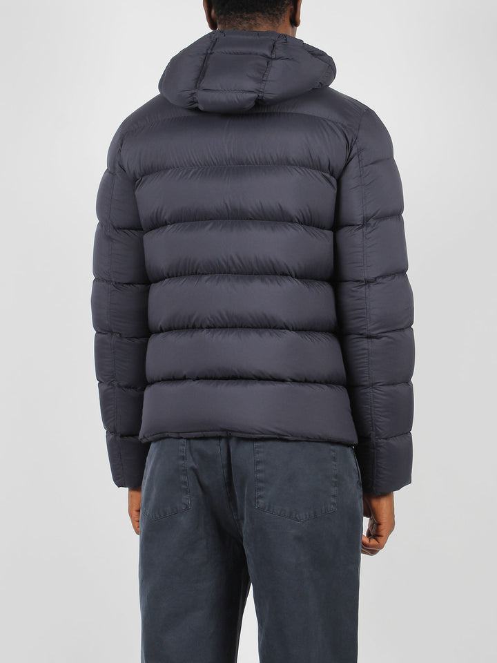 Hooded padded jacket