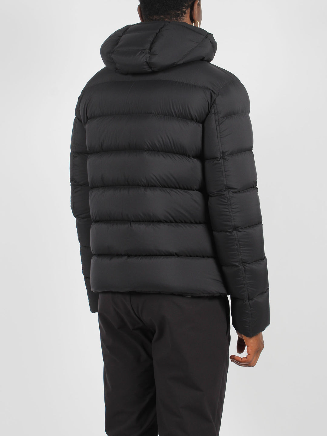 Hooded padded jacket