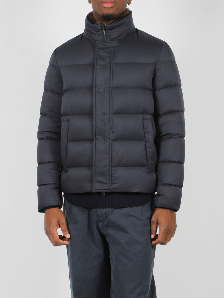 Padded bomber jacket