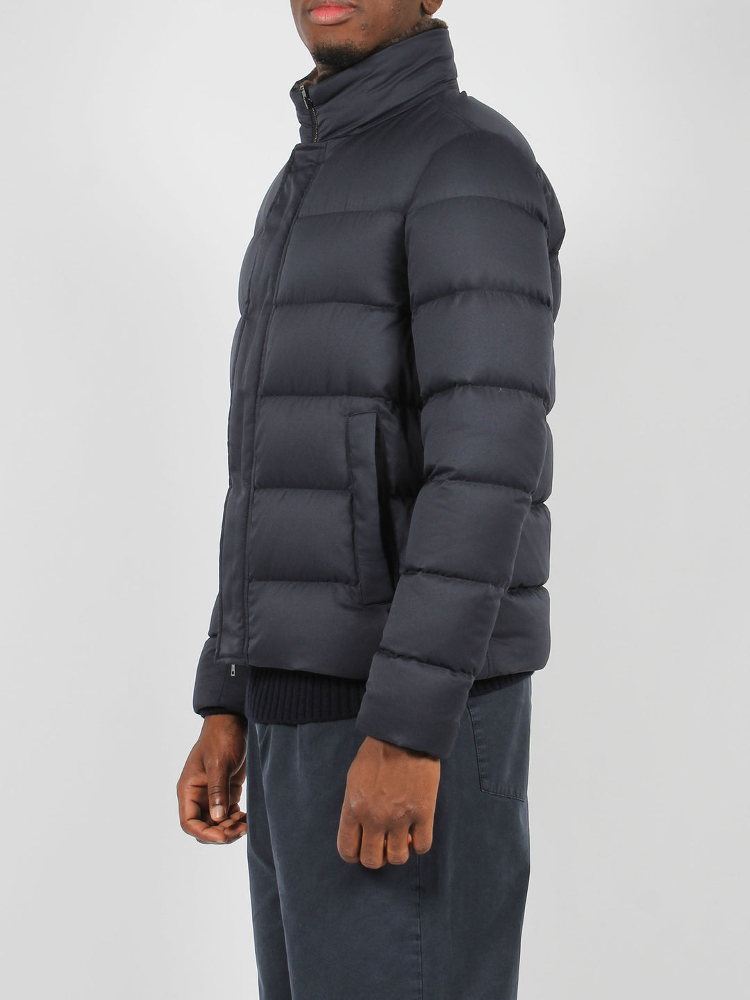 Padded bomber jacket