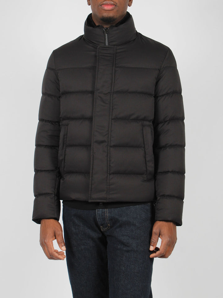 Padded bomber jacket