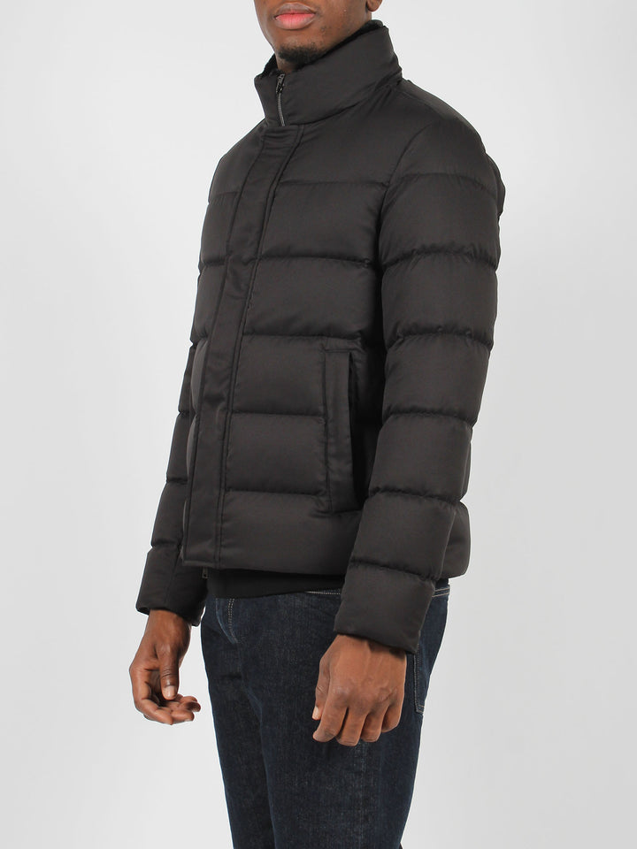 Padded bomber jacket