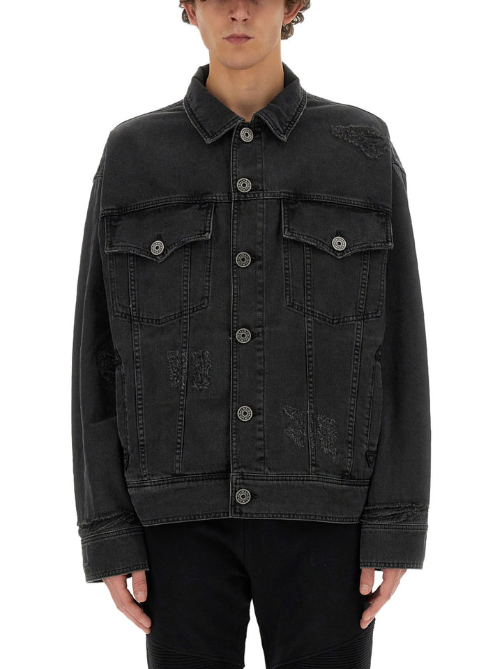 Balmain Jackets - Black | Wanan Luxury